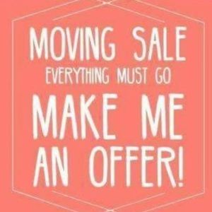 MOVING SALE! Bundle and save!